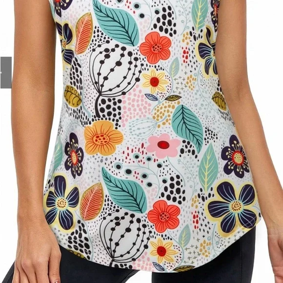 💛NEW Blevonh Womens Yoga Workout Tank Top - Picture 2 of 7